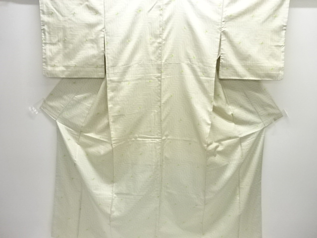 抽象模様織り出し西陣お召着物